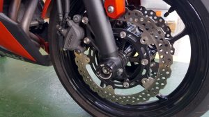 Motorcycle Fork Protector Bobbins - MGS Performance Engineering